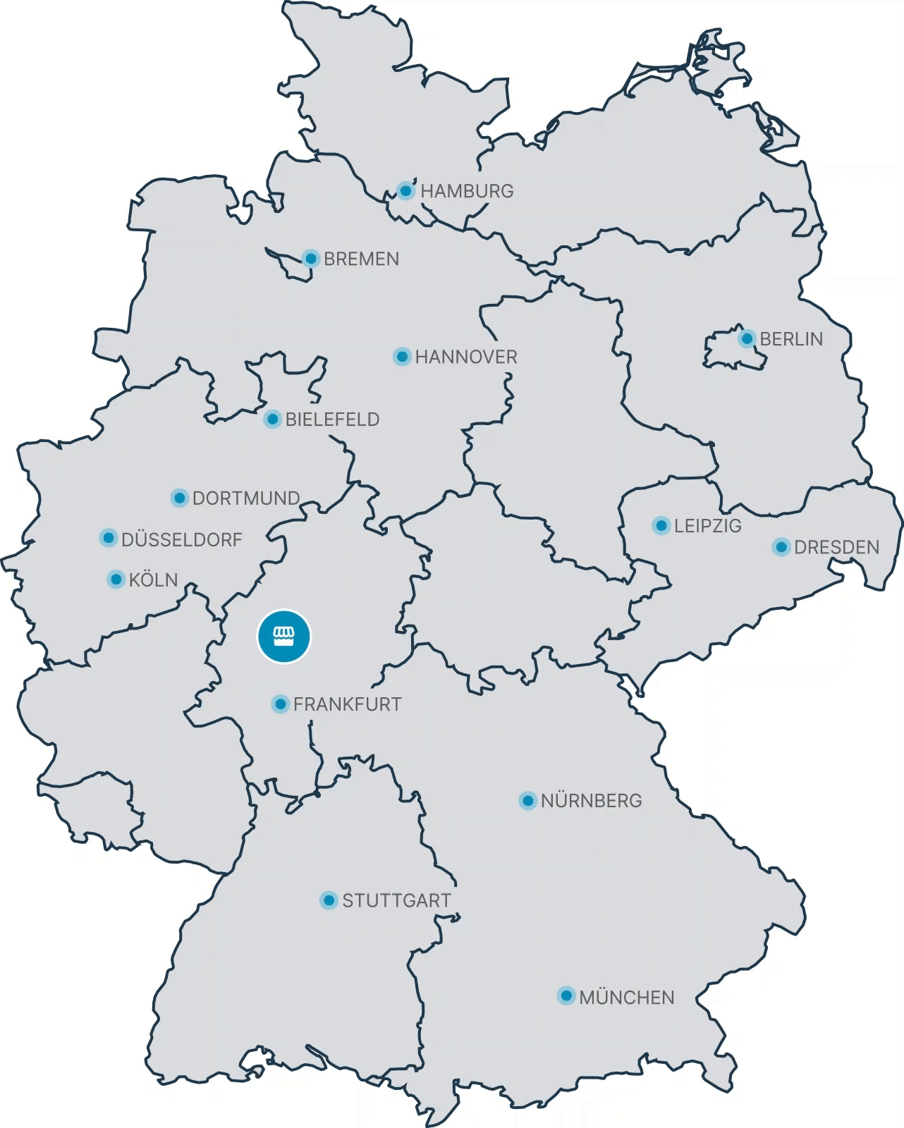 Von Bad Nauheim nach ganz Deutschland
